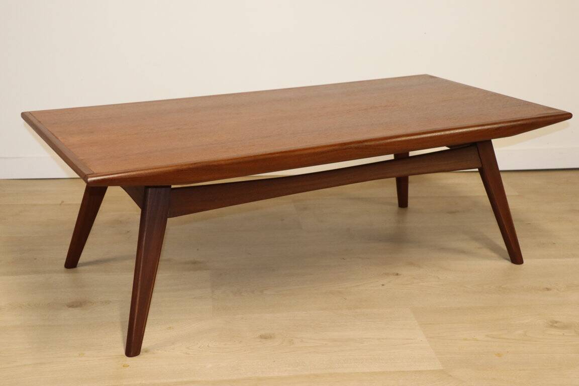 Scandinavian teak coffee table, 1960