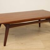 Table basse scandinave en teck, 1960