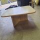 Table basse en travertin Roche bobois