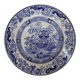 Creil & Montereau Terre de Fer plate Pagoda model 24cm