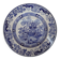 Creil & Montereau Terre de Fer plate Pagoda model 24cm