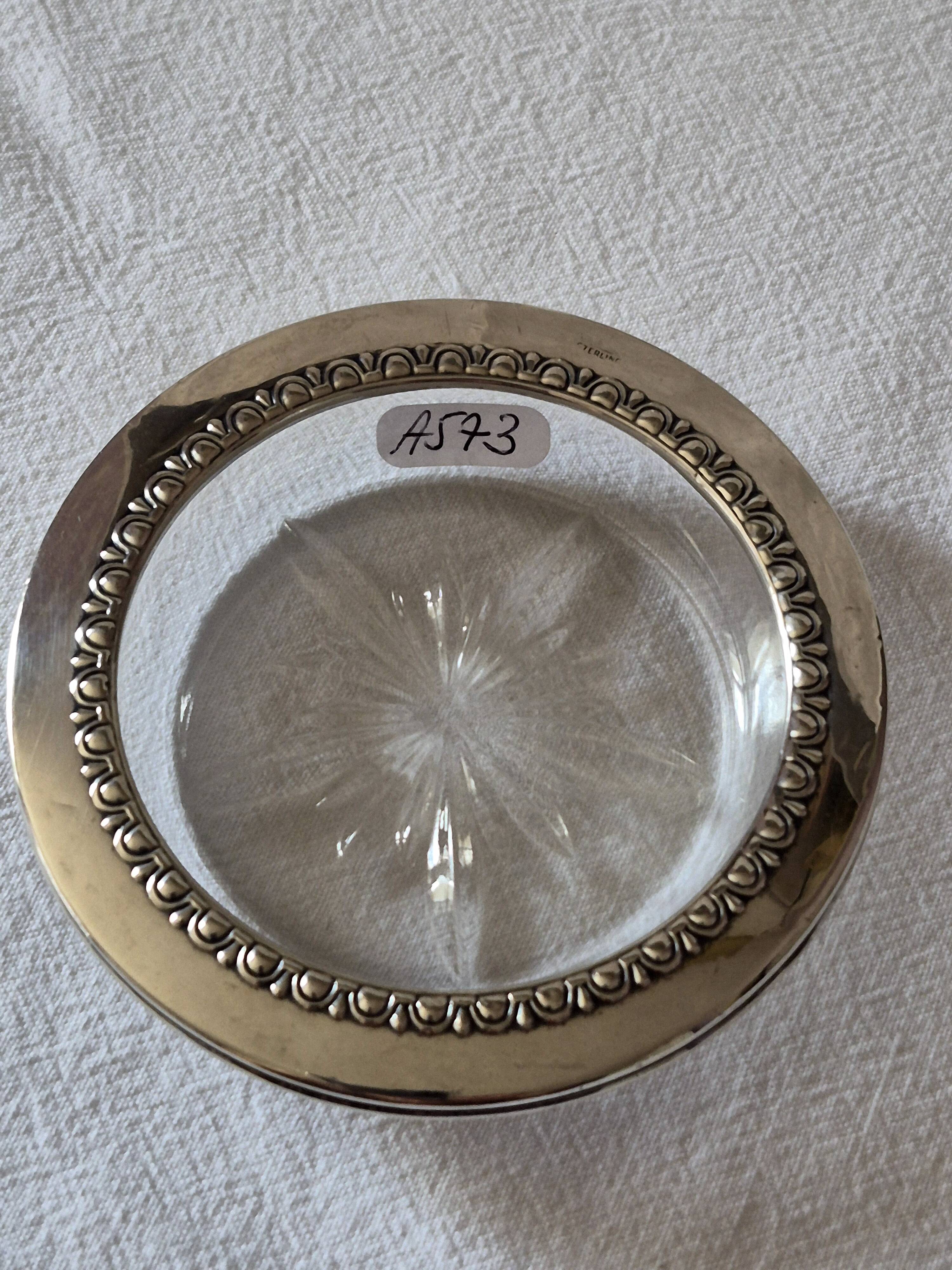Coaster, 925 silver ring – A573
