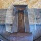 Aperitif Server Vintage Art Deco Wood + Brass + Glass Plates