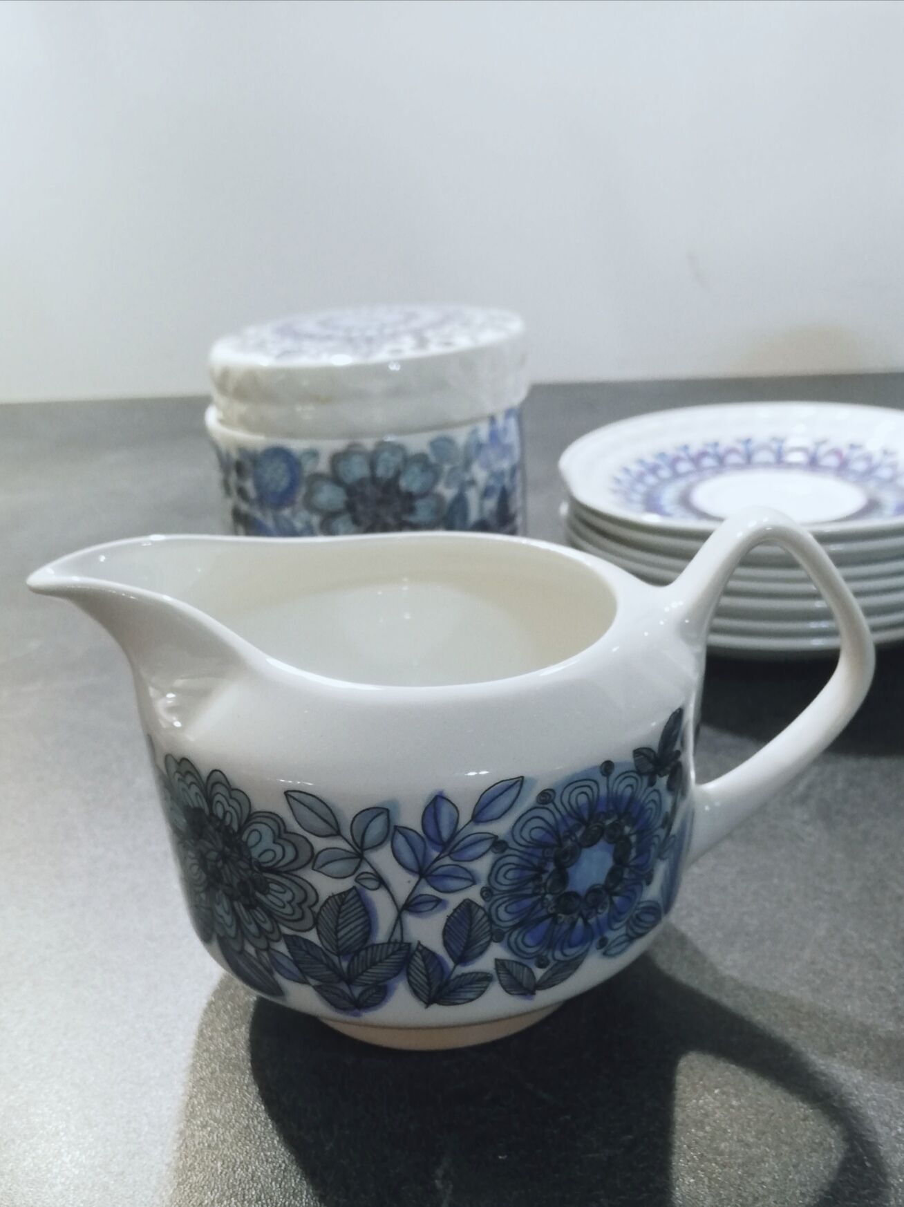 Service à café en porcelaine espagnole pontesa
