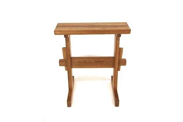 Tabouret scandinave en pin, Suède, 1970