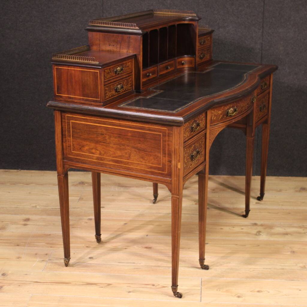 Elegant 19th century English writing desk