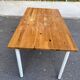 Table / Desk 150x80 cm in solid pine with detachable legs