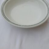 Plat rond creux en faïence de Saint Amand modèle 4015 diam 27 cm