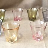 Suite de 10 verres à digestif ou porto