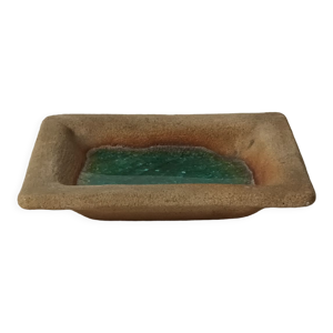 Vide poche artisanal grès et résine