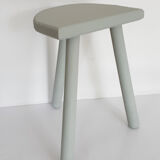 Tripod milking stool in patinated wood