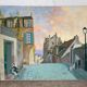 Street scene, Robert Mahelin (1889-1968)