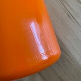 Hanging lamp bulb by bob design orange