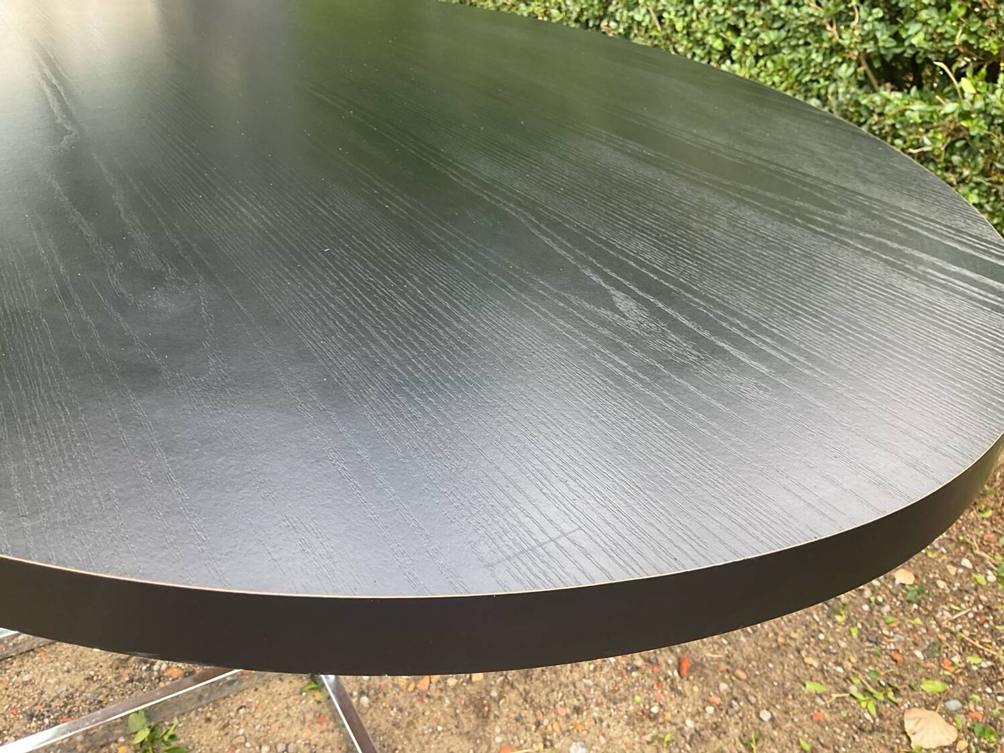 Table à manger ovale Tavo Belgium années 70