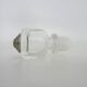 Magnificent crystal and silver-plated metal carafe bottle.