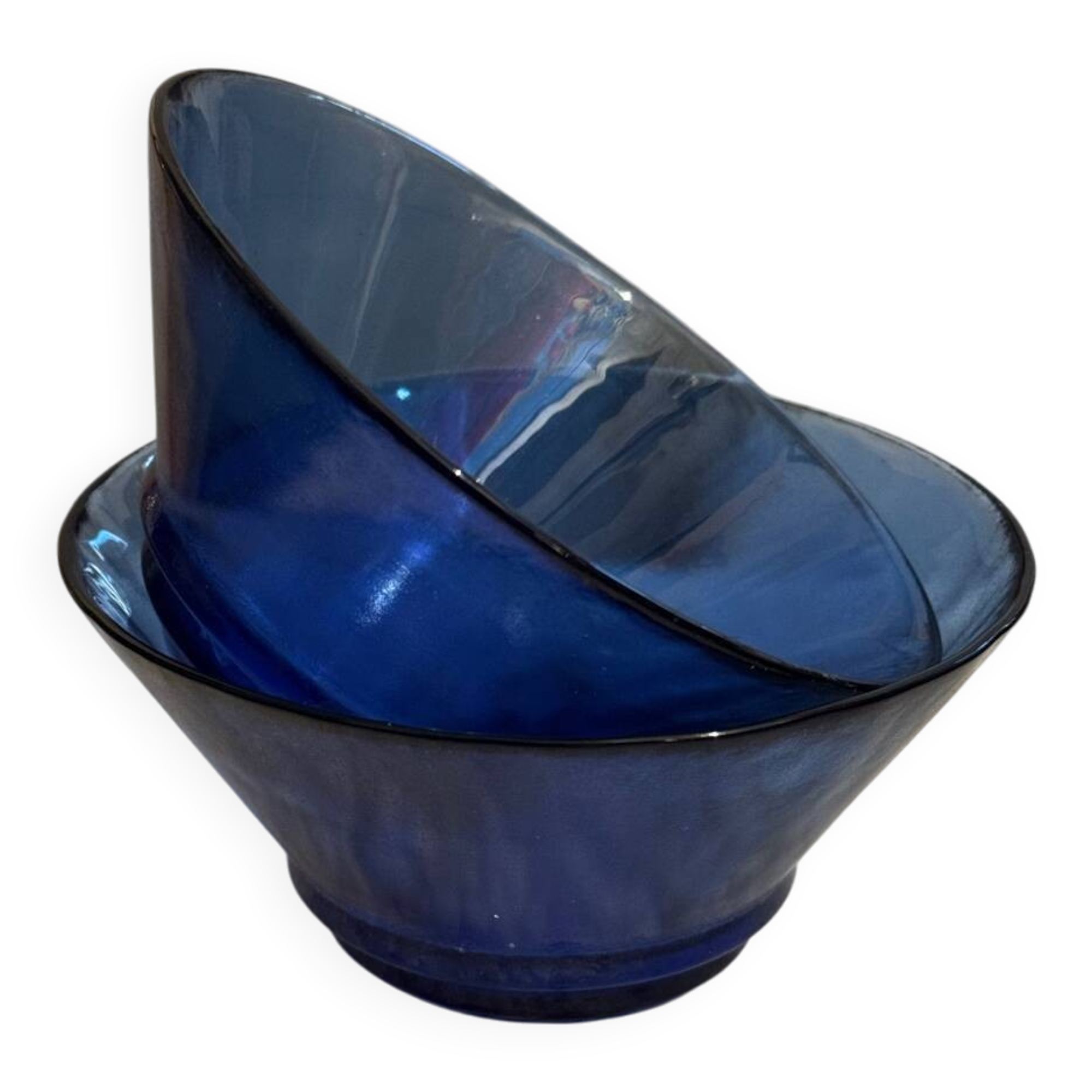 Lot de 2 bols bleus
