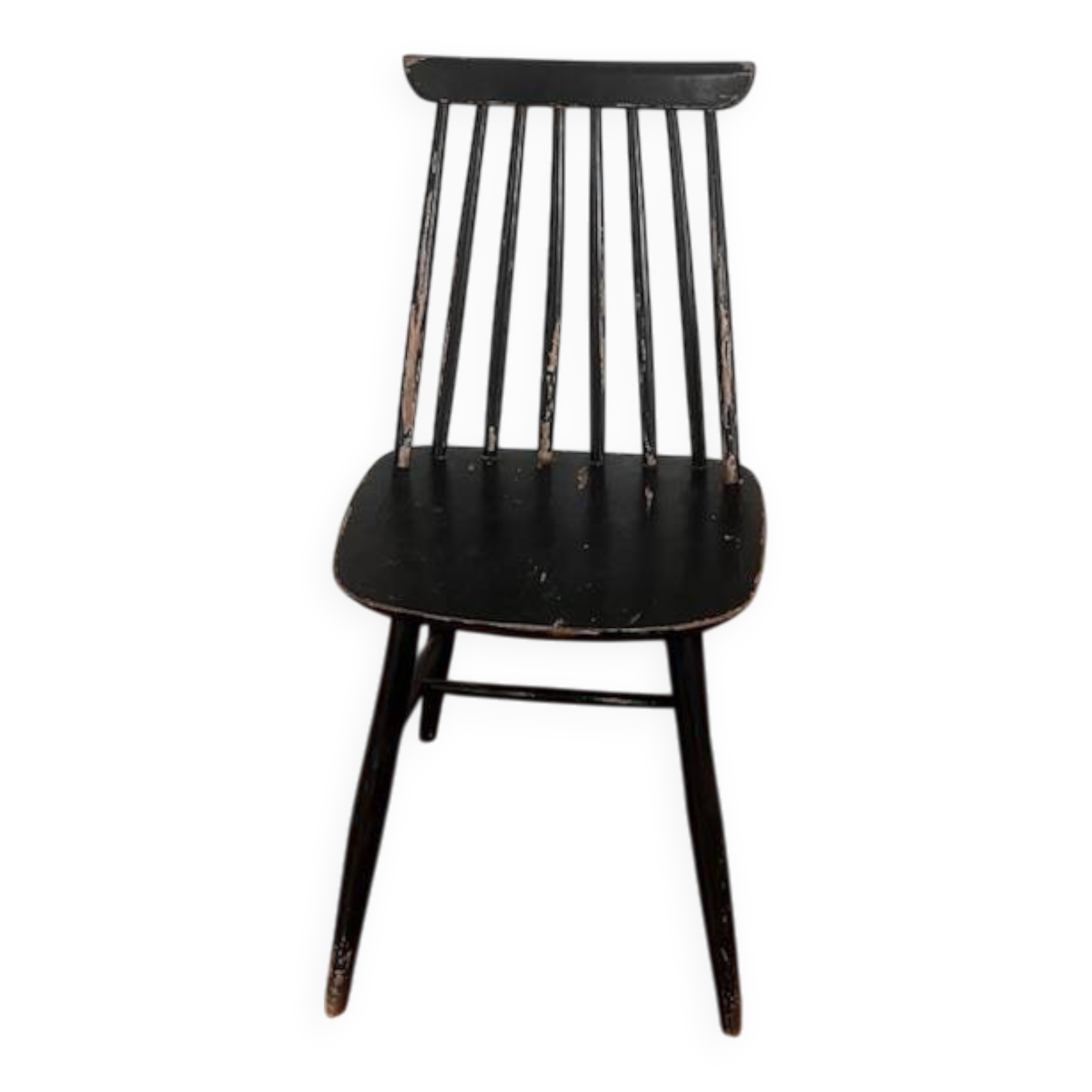 Black fanett type chair
