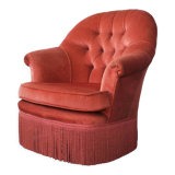 Upholstered toad armchair, 1970