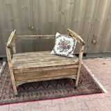 Old wooden bench