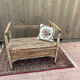 Old wooden bench