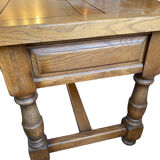 Old solid oak desk