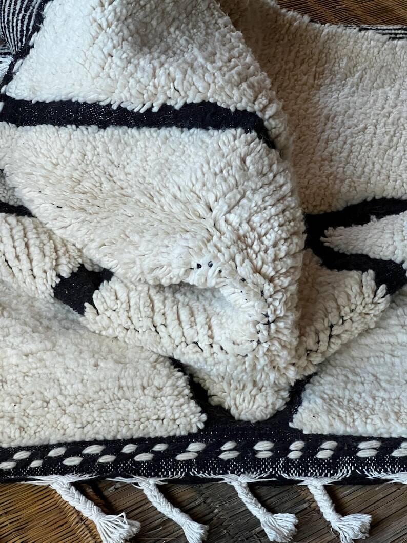 Tapis bérbere décoré 100cm×200cm