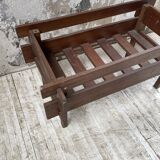 Small modernist oak planter from the 1950s