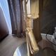 "Lounge Gun" floor lamp by FLOS by Philippe Starck – Gold