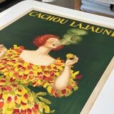 Affiche ancienne originale Cachou Lajaunie - Cappiello