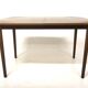 Scandinavian walnut dining table, Sweden, 1960s