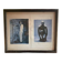 Ensemble deux photographies encadrées