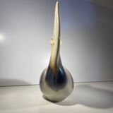 Bird sculpture, polychrome ceramic, Goebel, Germany 1984
