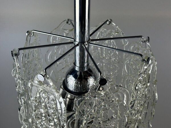 Lustre Av Mazzega en verre de Murano années 60 années 70