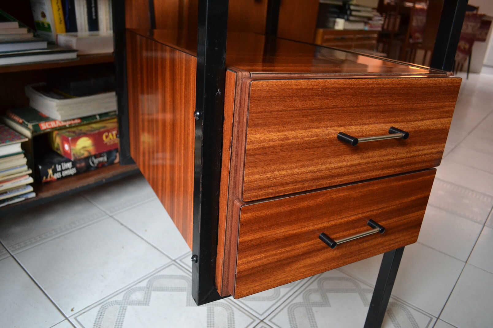 Modernist desk formica 50s