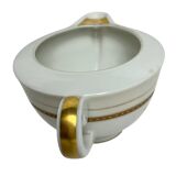Art Deco, Limoges porcelain sauceboat circa 1930