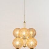 Six-armed chandelier by Richard Essig, Germany, 1960s.