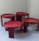Ensemble de 4 tables gigognes design Gianfranco Frattini pour Cassina - Marema
