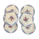 Service 6 plates and 2 dishes KG Luneville model Henry