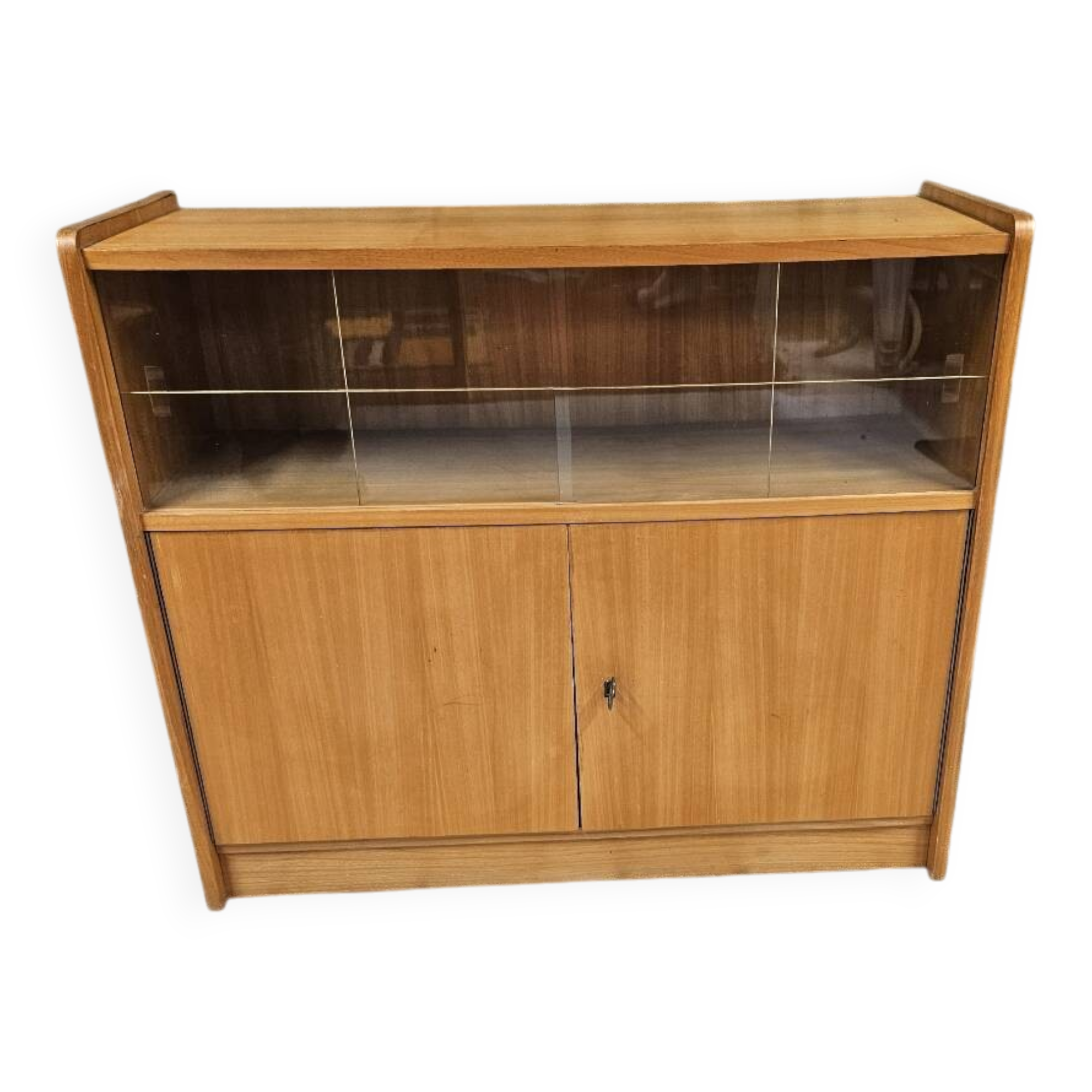 Small vintage display cabinet from the 1970s