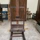 Antique hand-cranked easel