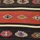 6x9 Red Cream Handmade Wool Vintage Rug, 178x274Cm
