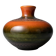 Vase Dümler & Breiden 174/15 West Germany in glazed ceramic – 1960s-70s – Brown and green gradient