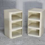 Anna Castelli, Kartell. Storage modules, Circa 1970