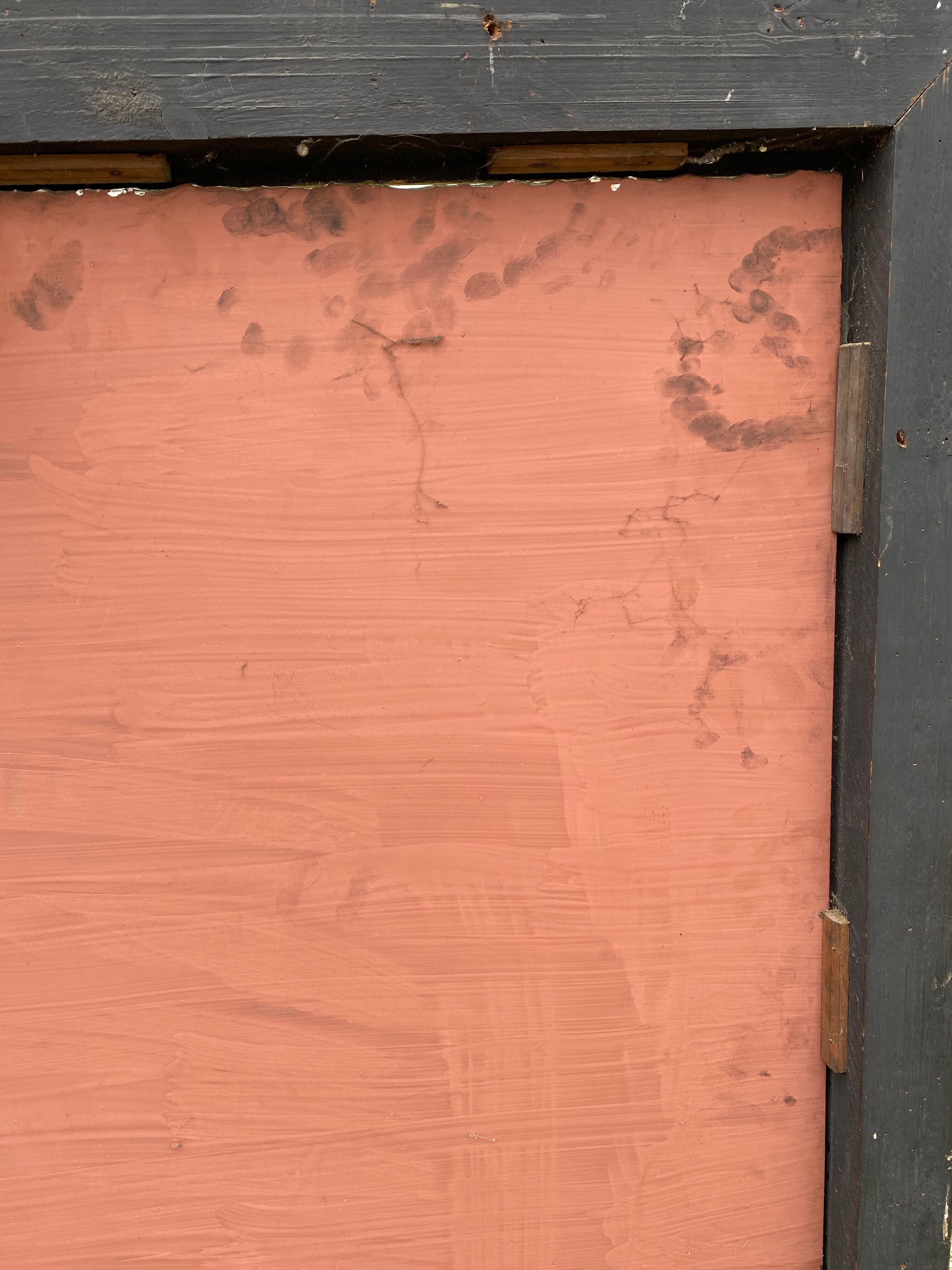 Golden mirror XIXth, 186x106 cm