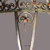 Wrought iron gueridon 1940s