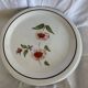 Flowered dinner plates