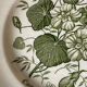 Five dessert plates "capucines" in Gien earthenware.