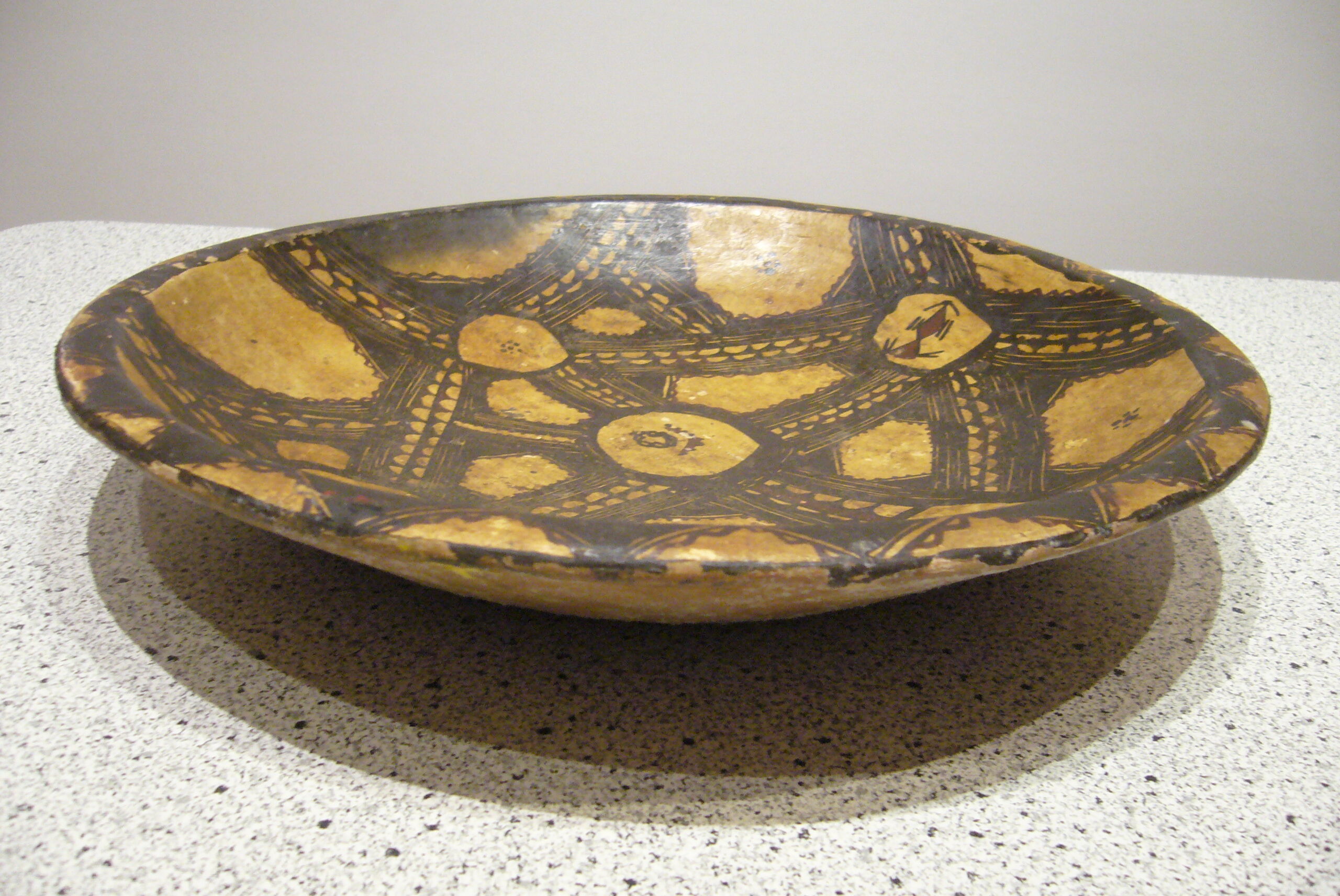 Terracotta fruit bowl