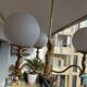 60'S vintage brass chandelier, Cherubin