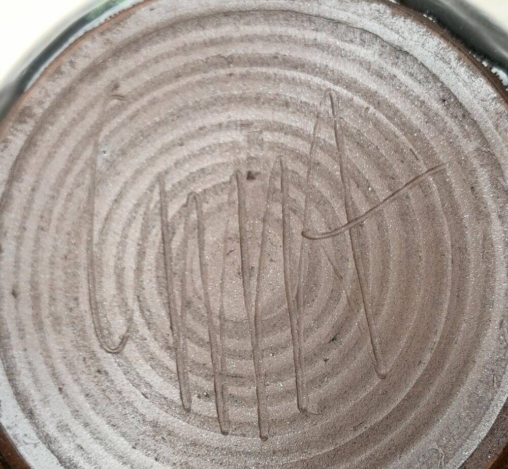 Mid-century German studio pottery vase by Janne Reckert-Cordua, 1960s.